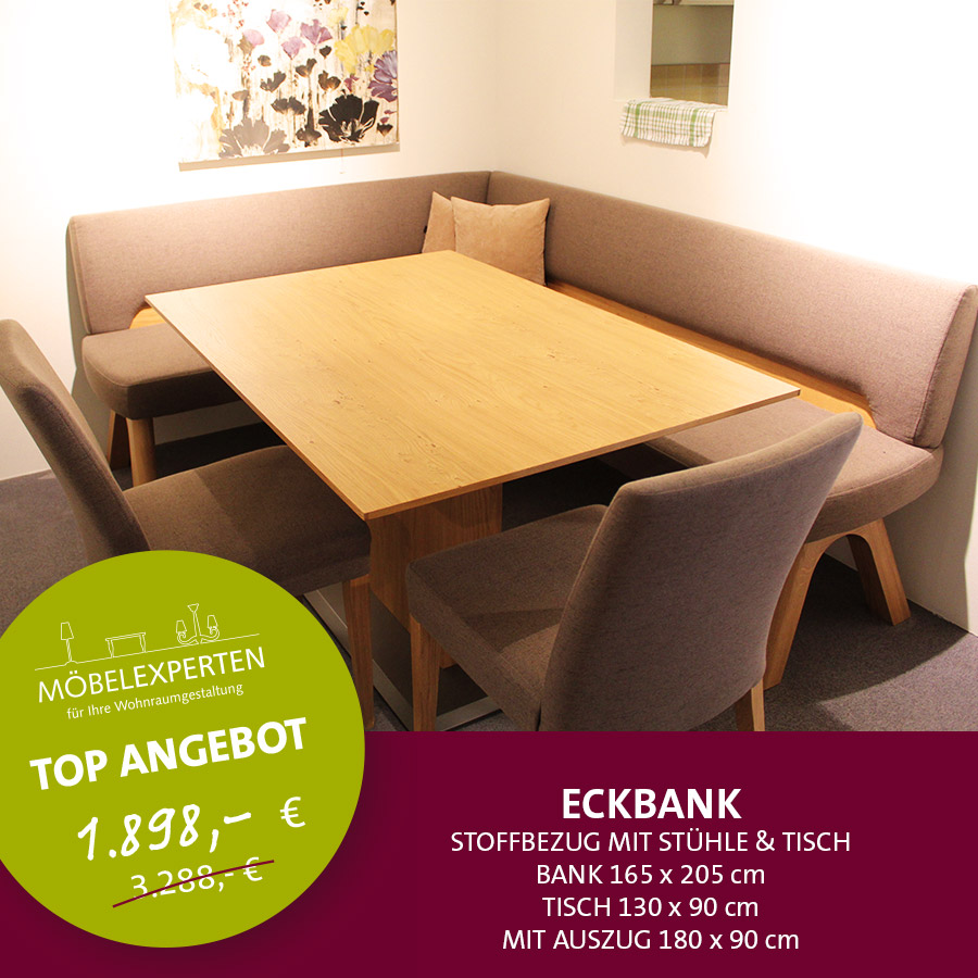 Eckbank Ausstellungsstück