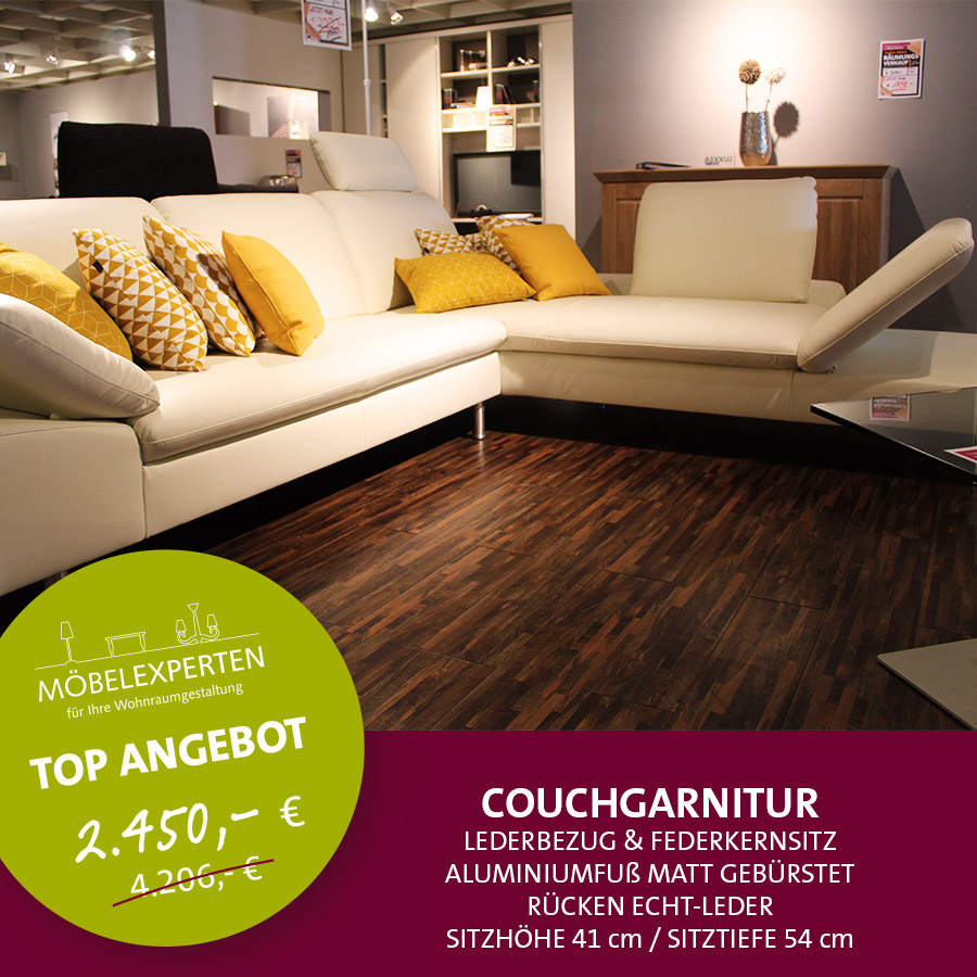 Couchgarnitur Ausstellungsstück