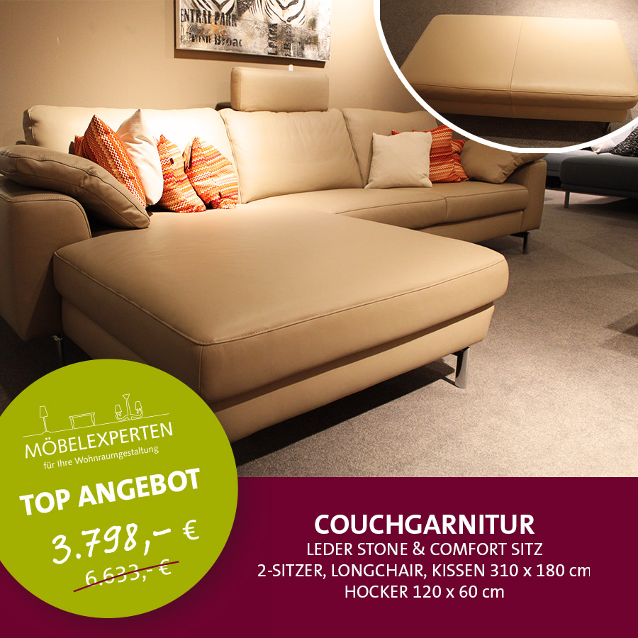 Couchgarnitur Ausstellungsstück