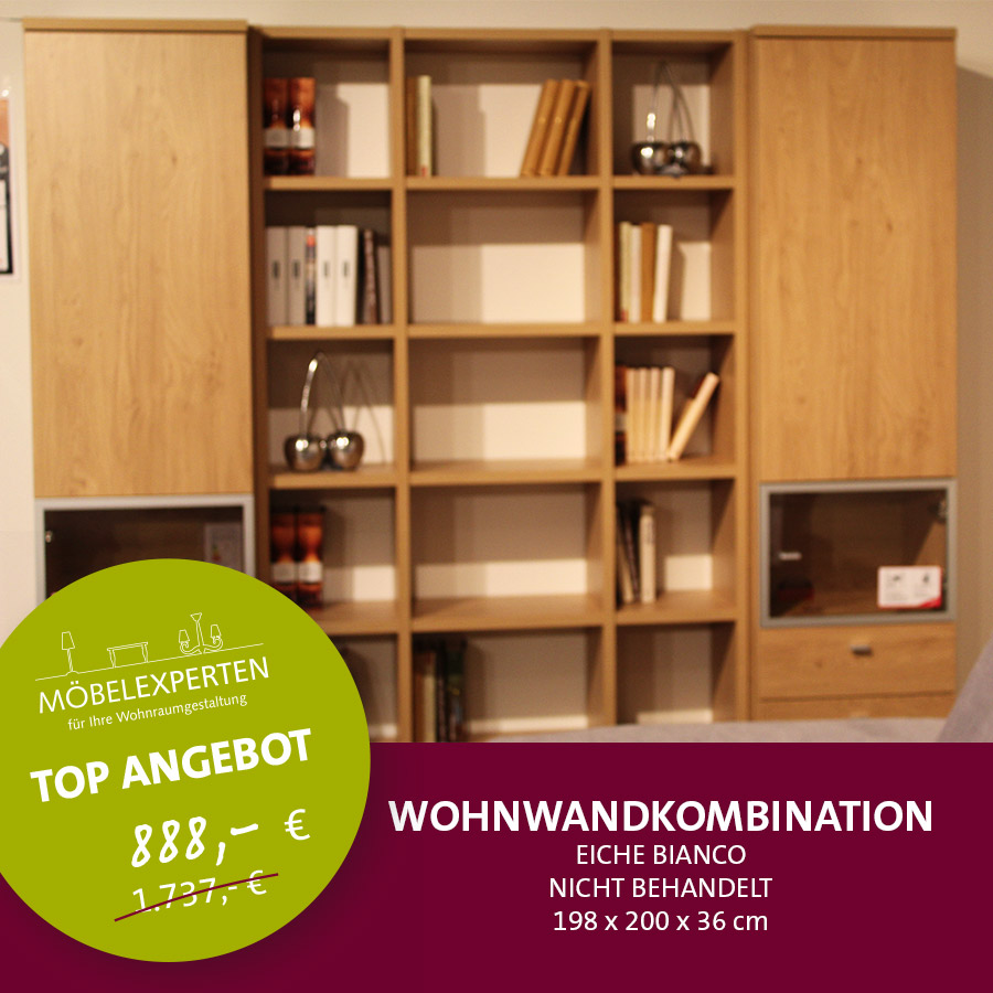 Wohnwandkombination Ausstellungsstück