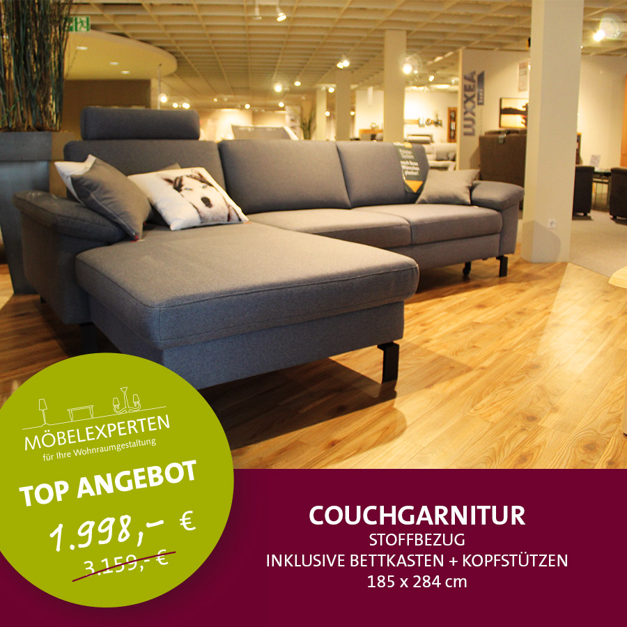 Couchgarnitur Ausstellungsstück