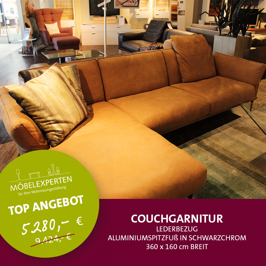 Couchgarnitur Ausstellungsstück